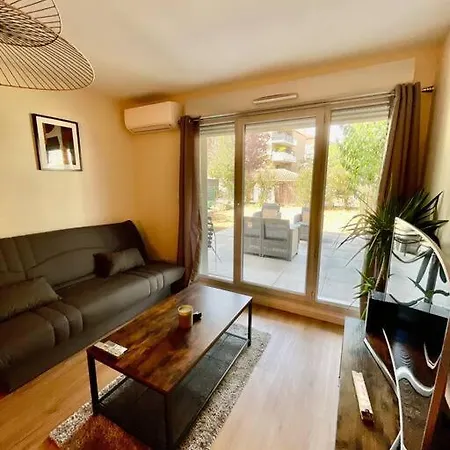 L'ovalie T2 Climatise Et Jardin Apartamento Toulouse