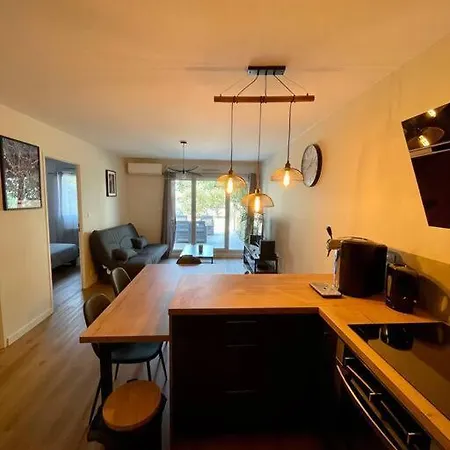 L'ovalie T2 Climatisé Et Jardin Appartamento