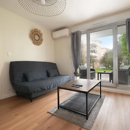 Apartamento L'ovalie T2 Climatisé Et Jardin