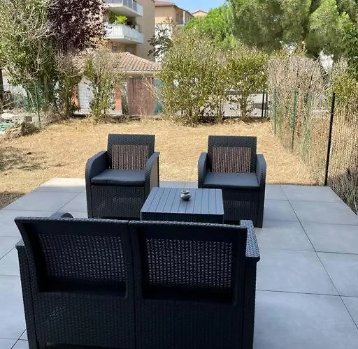 Διαμέρισμα L'ovalie T2 Climatise Et Jardin